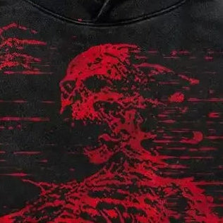 Harajuku Oversized Letter Print Streetwear High Quality Hoodie Vintage Streetwear Women Sweatshirt Goth Jacket Y2K Hoodies Women