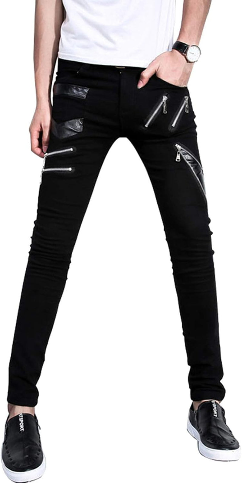 PUNX ZIPPED PANTS (SIZE RUNS SMALL SO SIZE UP)