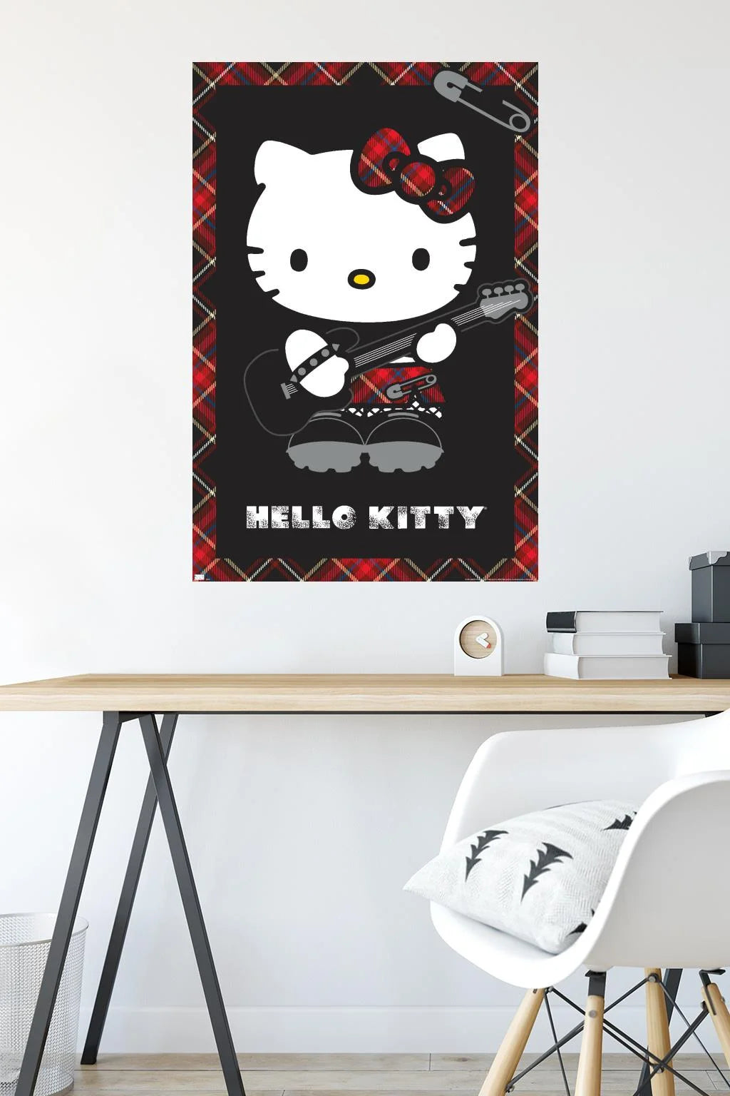 Hello Kitty - Punk Wall Poster, 22.375" X 34"