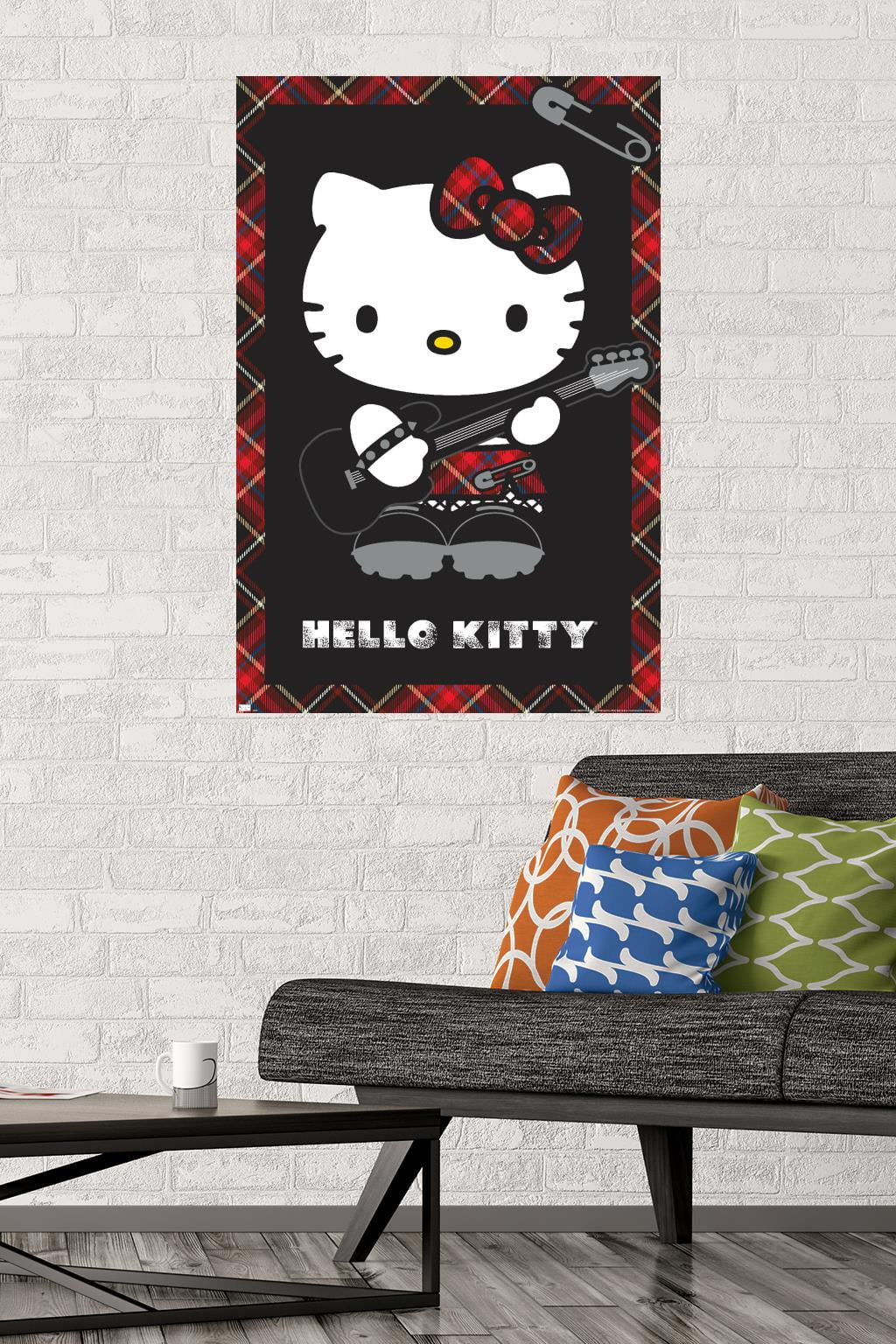 Hello Kitty - Punk Wall Poster, 22.375" X 34"